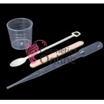 Set pentru aplicat vopsea gene si sprancene din 7 piese SVP001